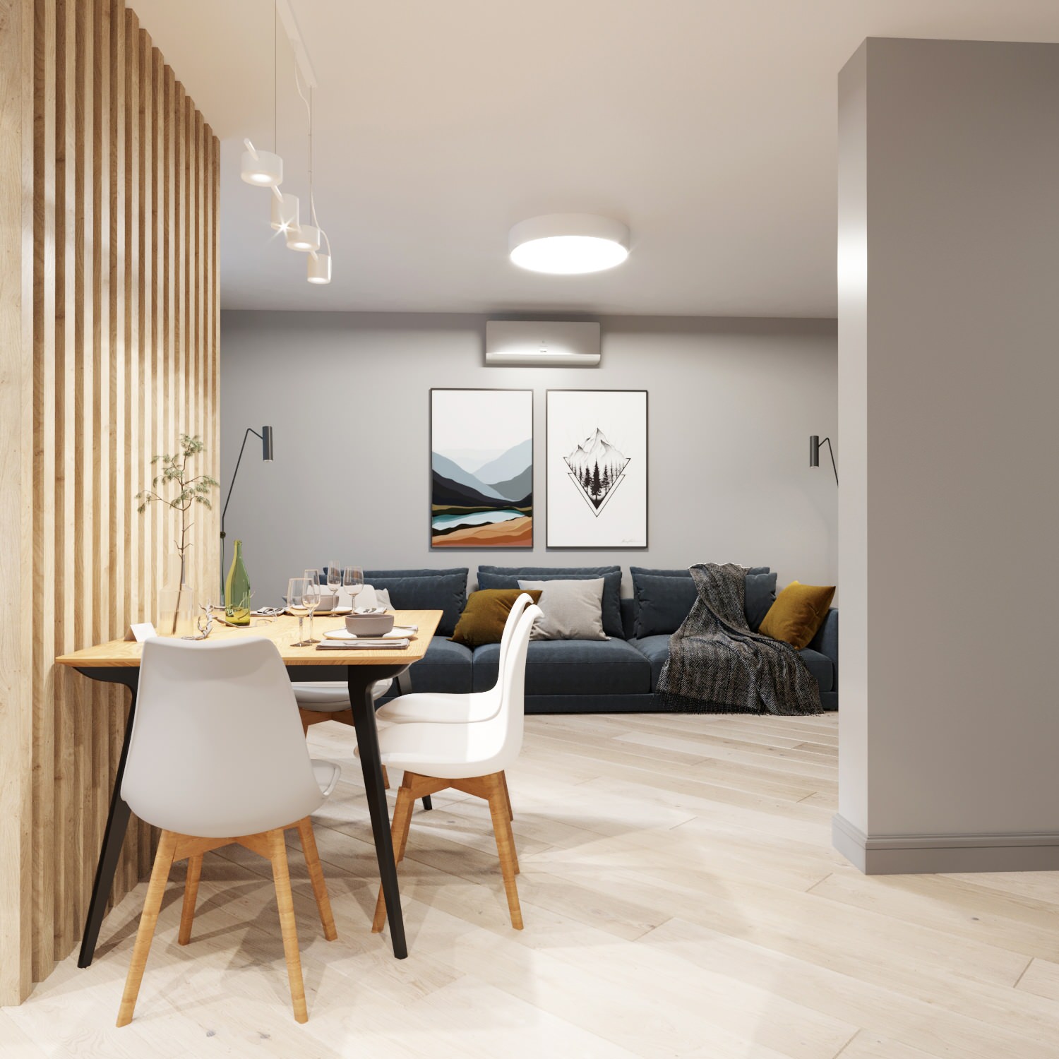 Сканди в сером