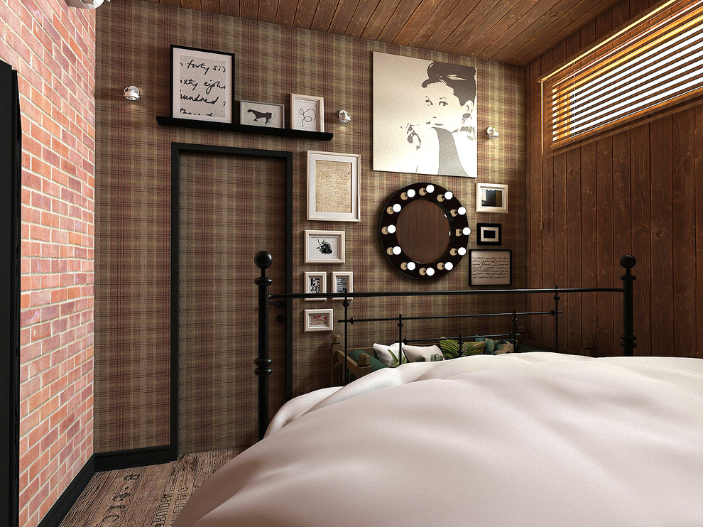 Дерево и кирпич: природный дизайн