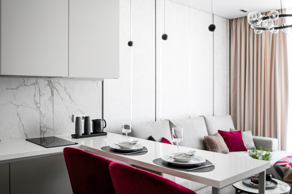 Однокомнатная квартира для молодой девушки 44 кв.м.