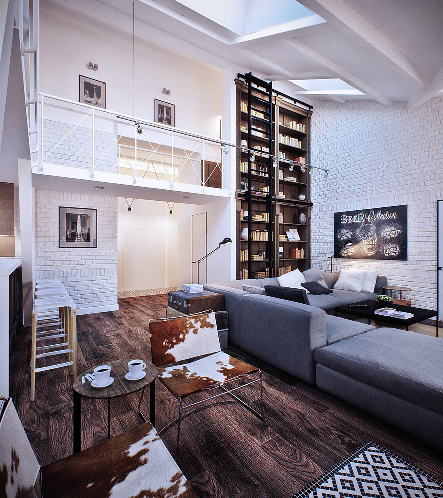 Квартира в скандинавском лофте