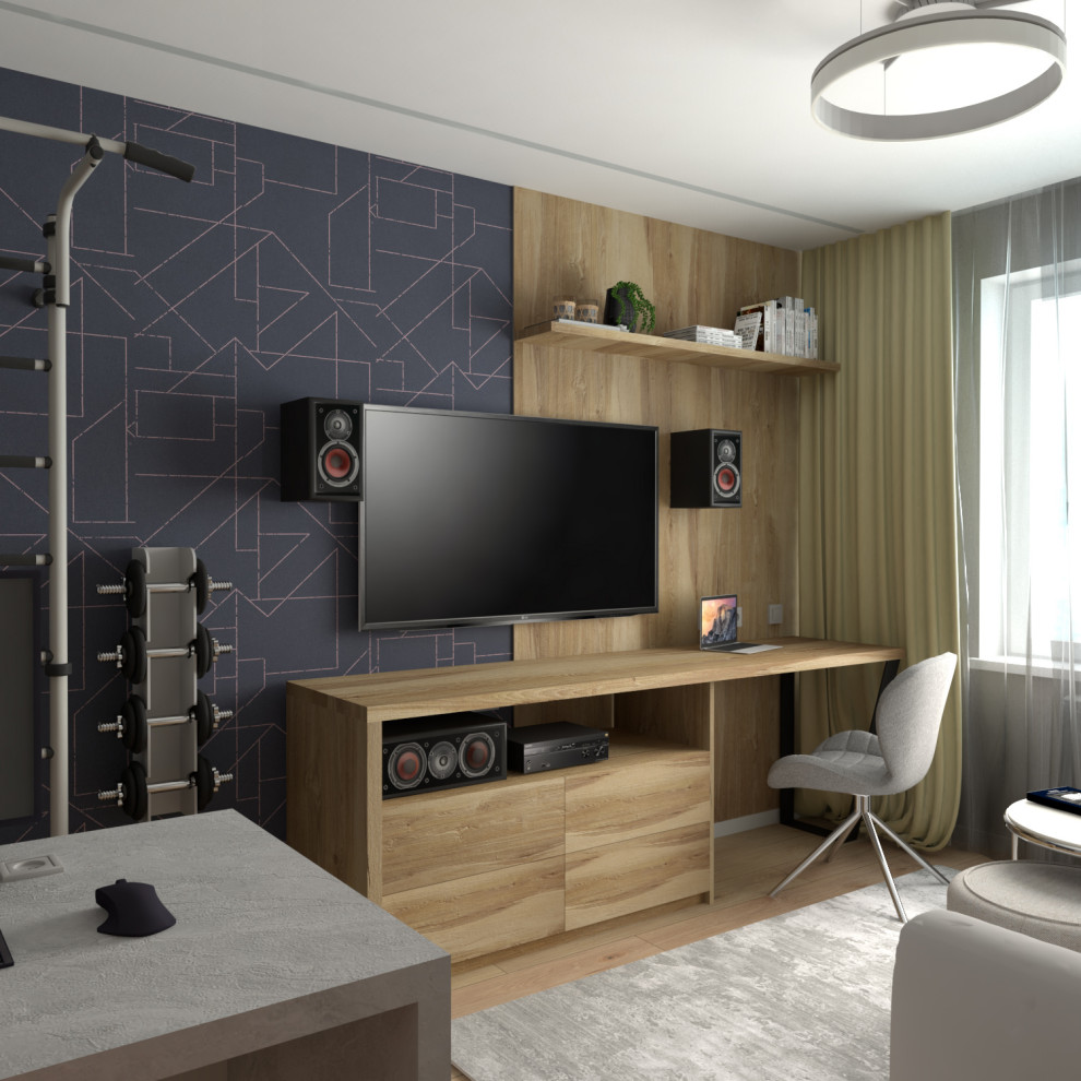 Обложка проекта: Квартира в ЖК Комарово 100м2 2021год