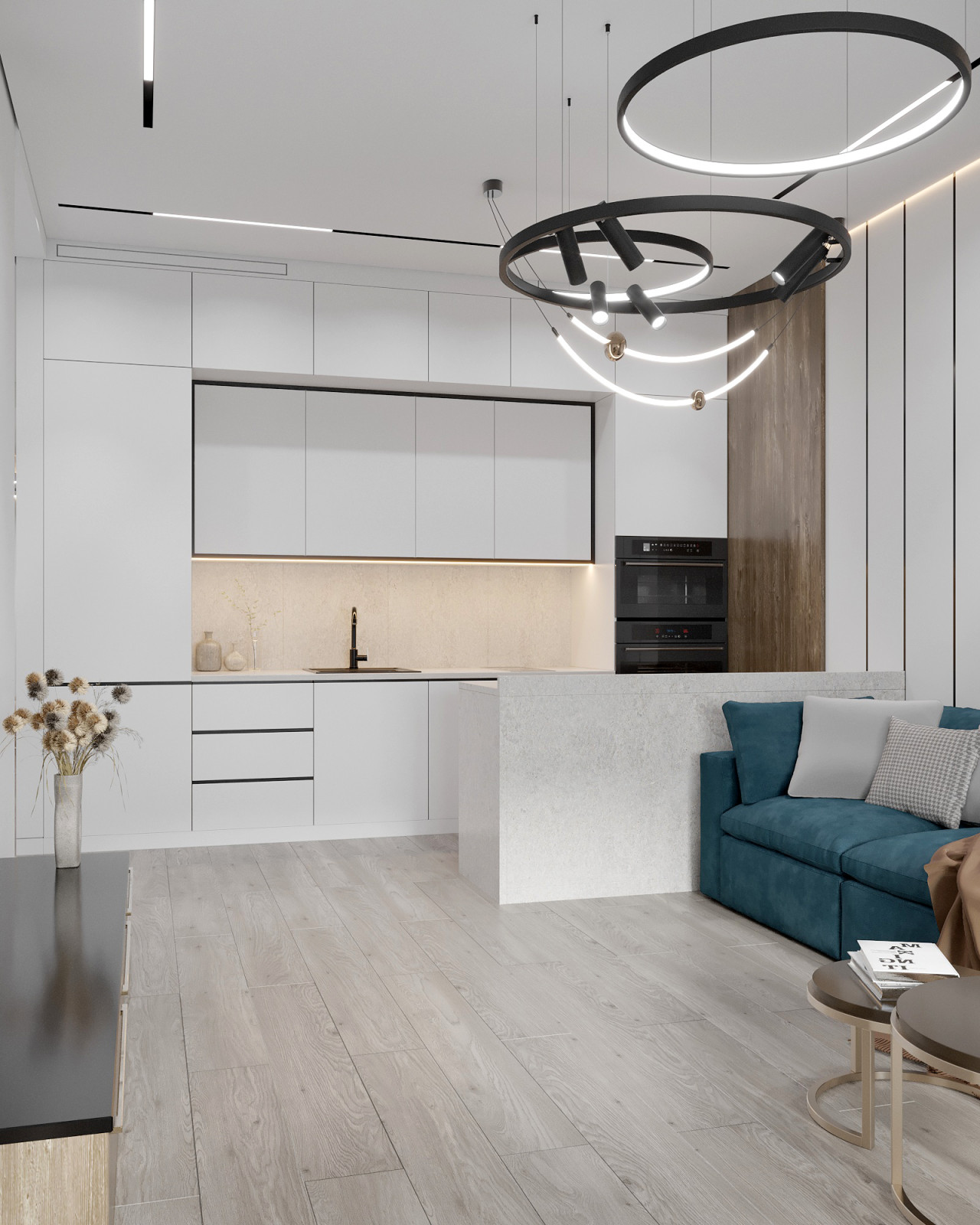 Дизайн проект в ЖК "Аквамарин"