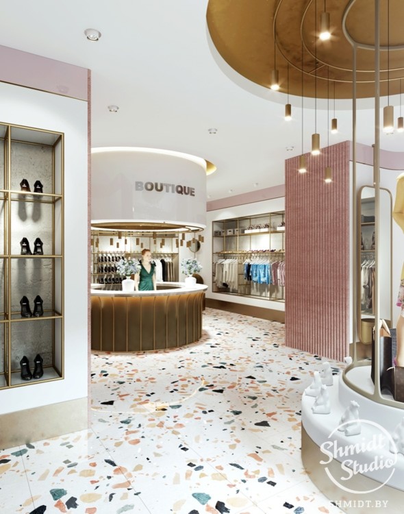 Проект интерьера Boutique