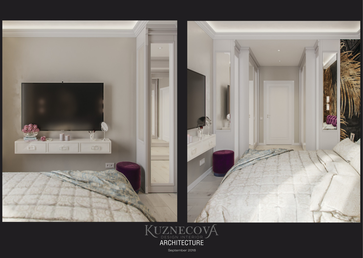 Дизайн проект квартиры 85 кв.м.