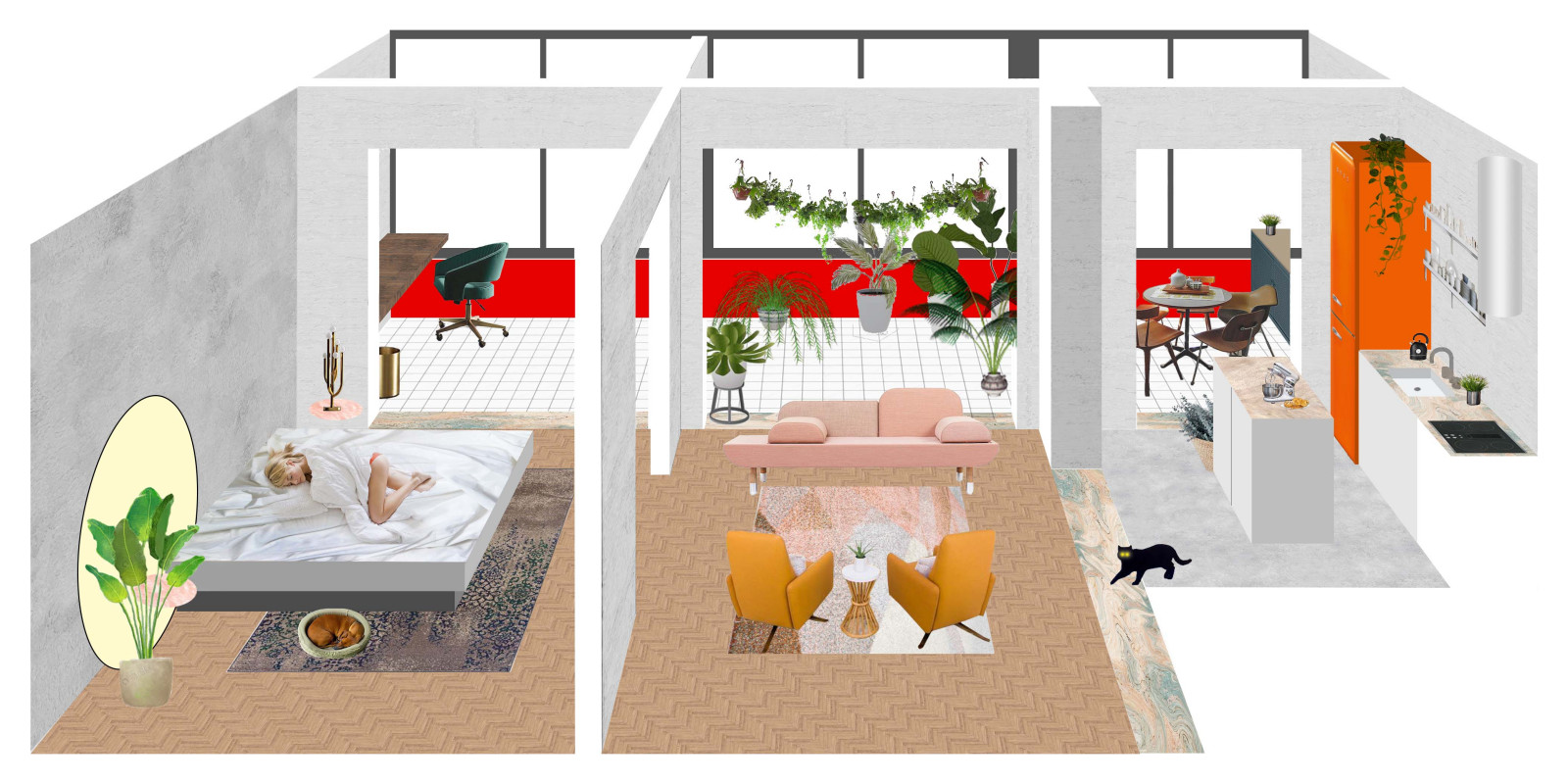 Обложка проекта: Квартира для одного