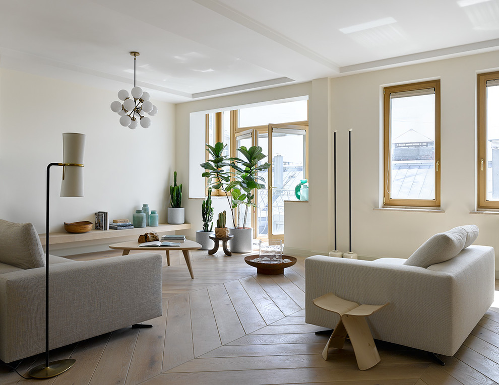 Квартира на Патриарших прудах, 126 м²