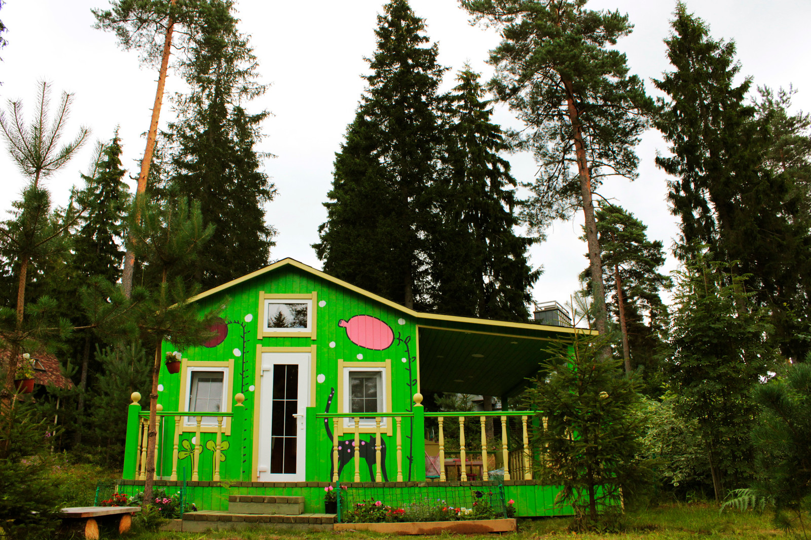 Домик в соснах