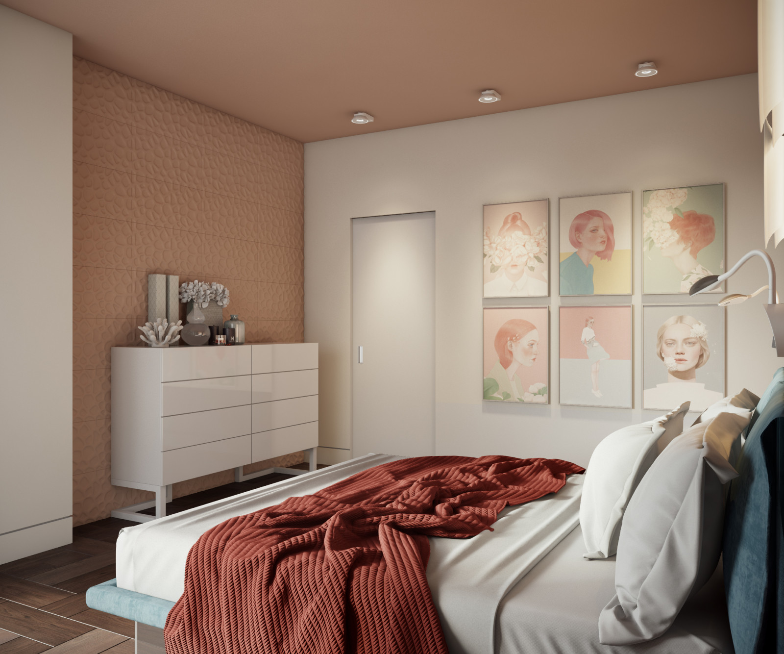 Интерьер в 160м2 ЖК Велтон парк