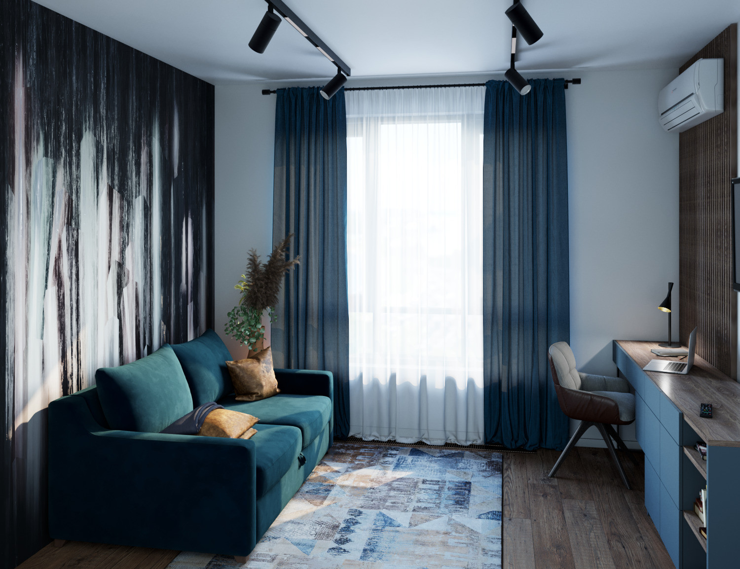 Двухкомнатная квартира с террасой в ЖК Четыре Горизонта