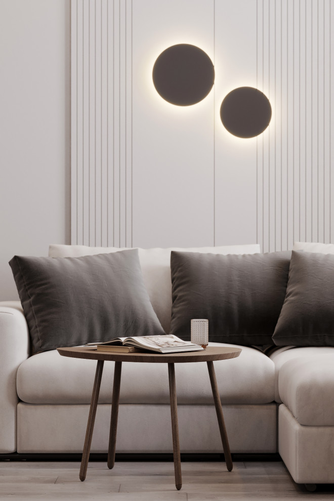 Дизайн гостиной в ЖК Арсенал г. Пермь