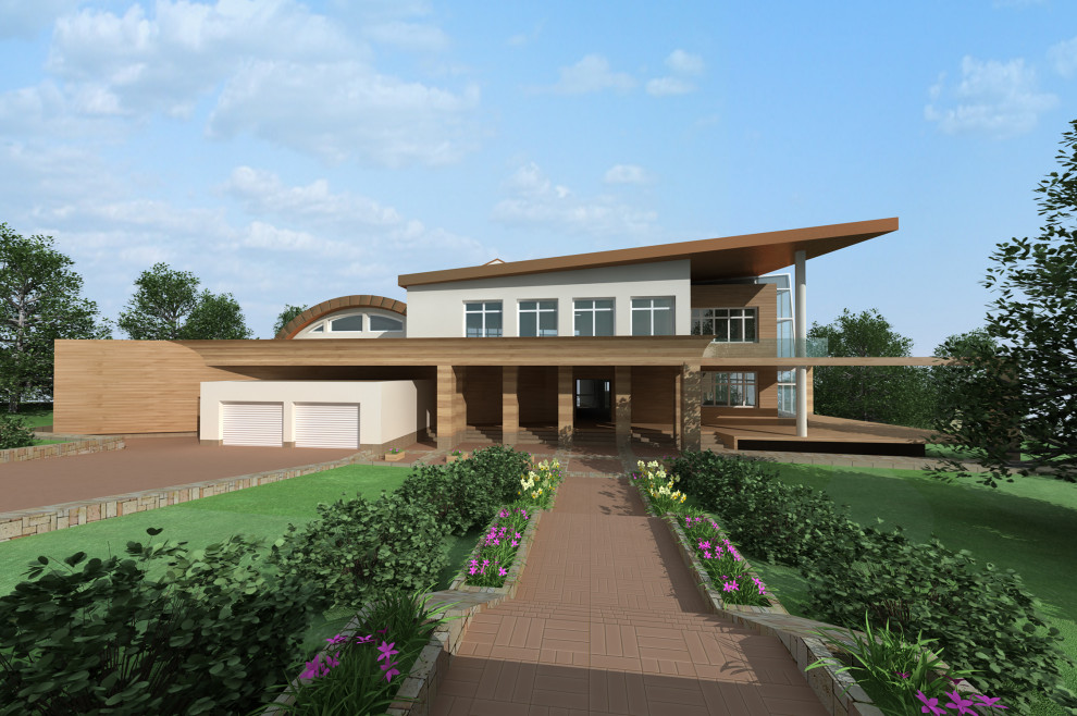 Обложка проекта: Дом под Самарой