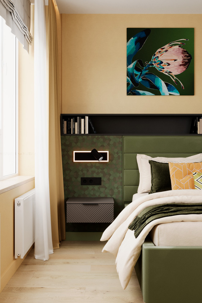 Евро трехкомнатная квартира в современном стиле ЖК Атмосфера