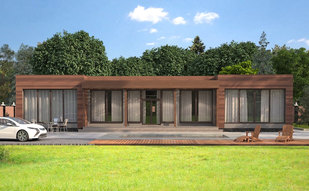 Дом в стиле Райт