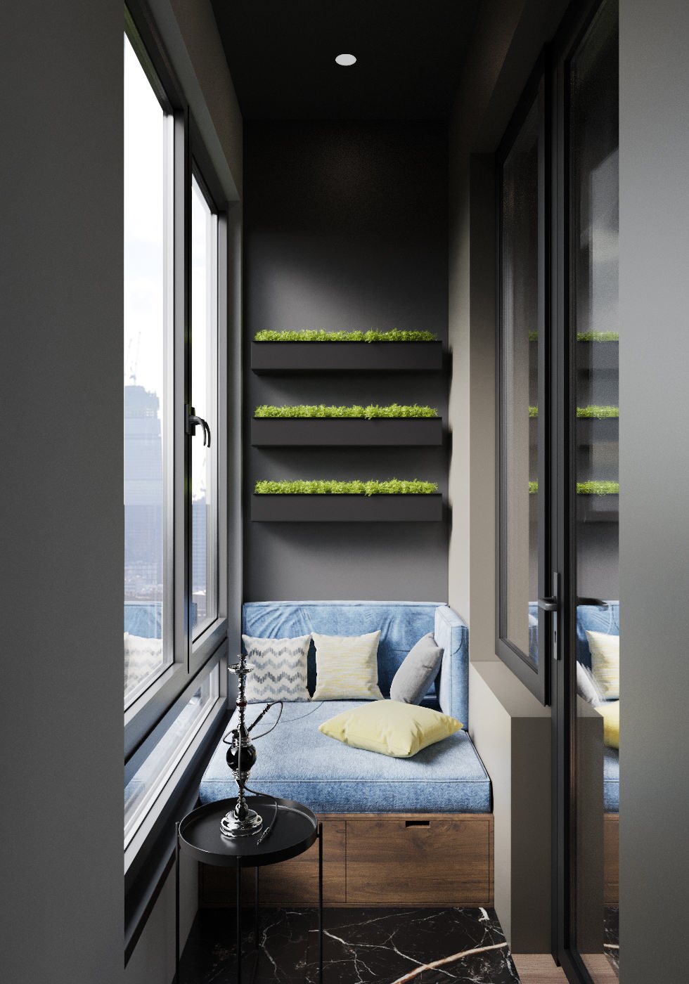 Минимализм в ЖК «Царская площадь»