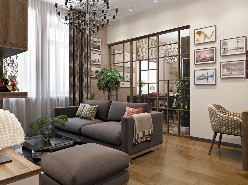 Дизайн-проект квартиры на ул. Профсоюзная, 75 кв.м