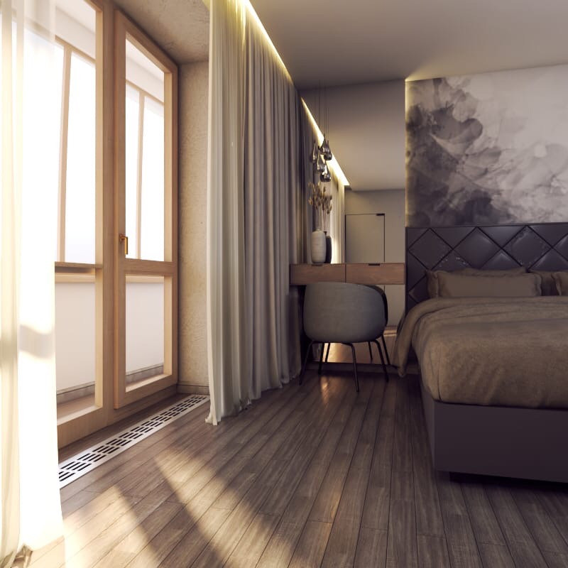 Обложка проекта: Дизайн интерьера спальни