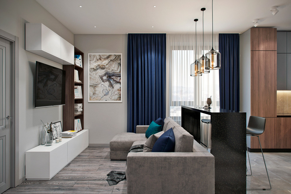 Квартира 60 кв.м. в современном стиле ЖК Ясный