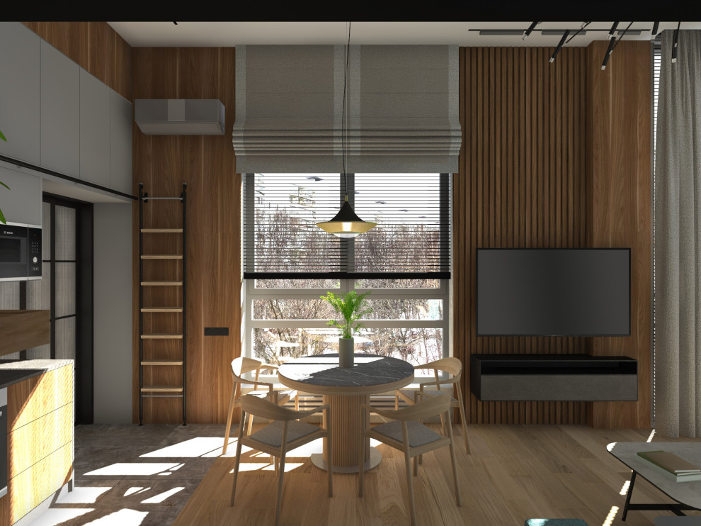 Дизайн-проект двухуровневой квартиры