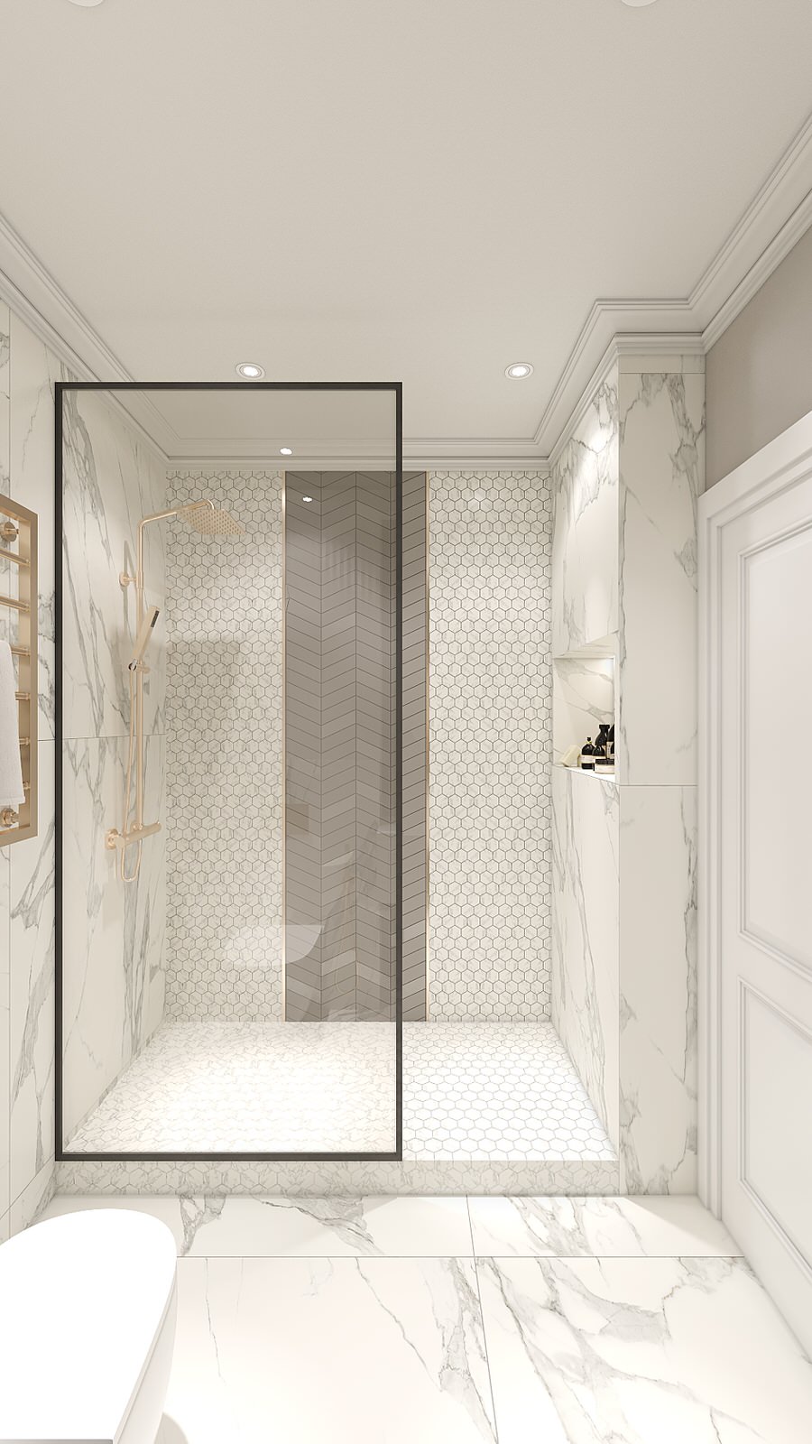 Interior design of a 3-room apartment Zaporozhye