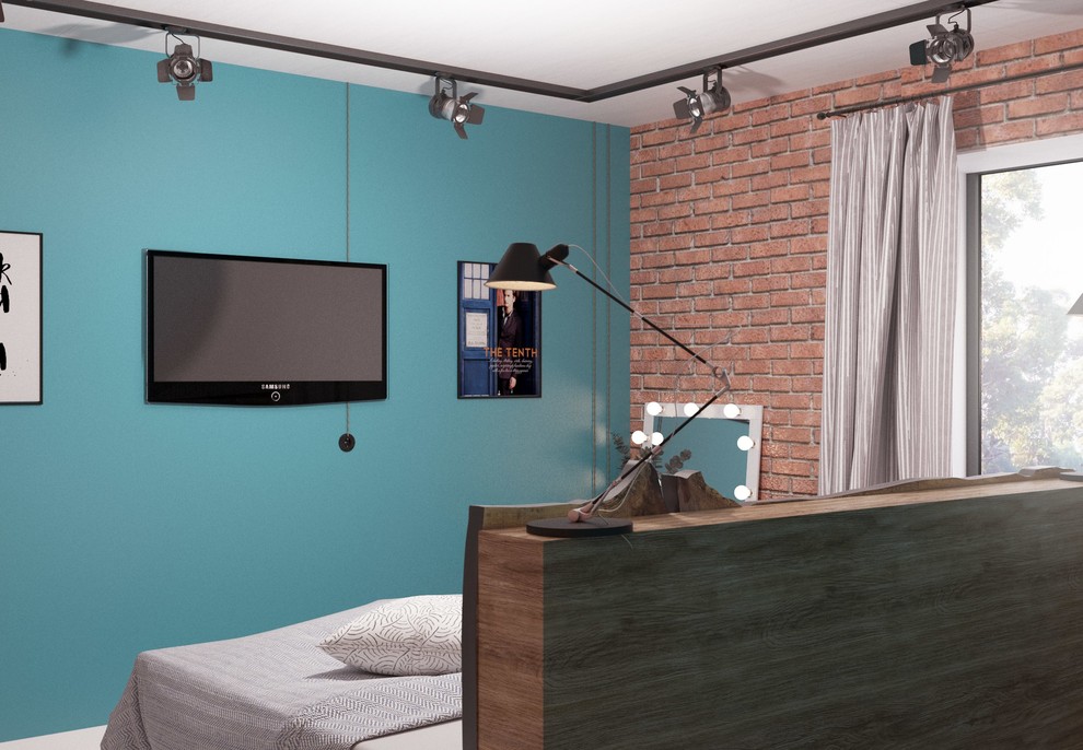 Квартира с "живым" кирпичем