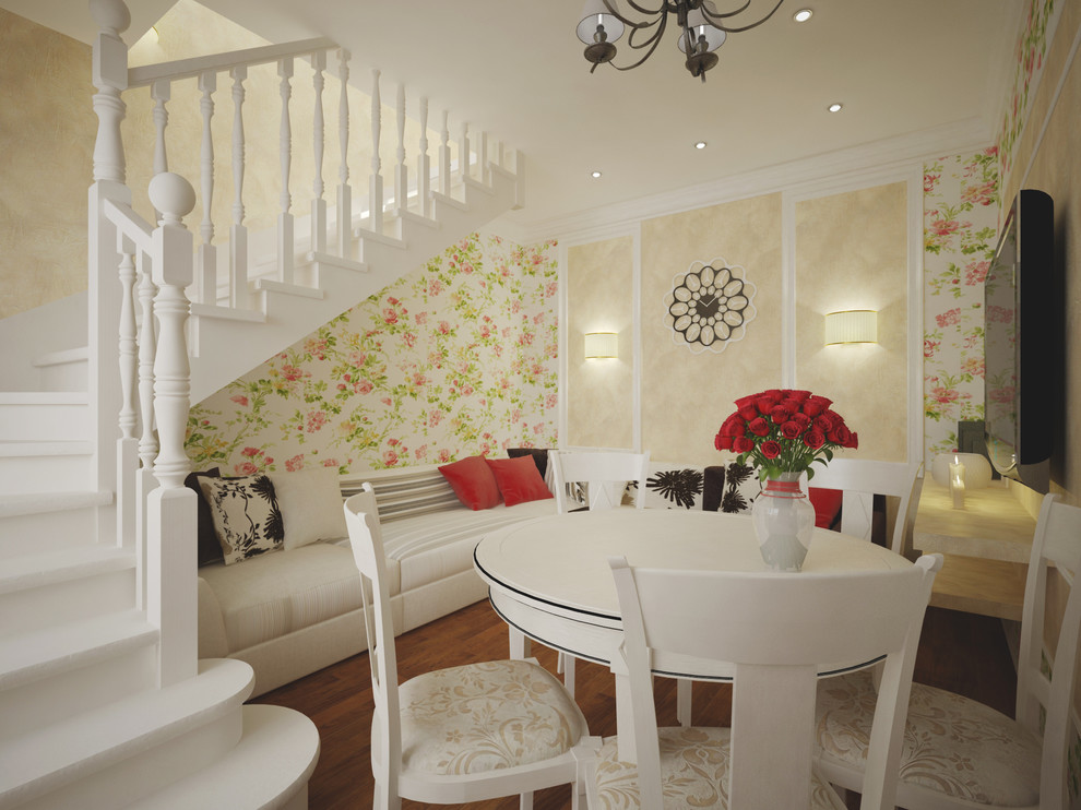 Интерьер двухуровневой квартиры. Солнечная поляна.