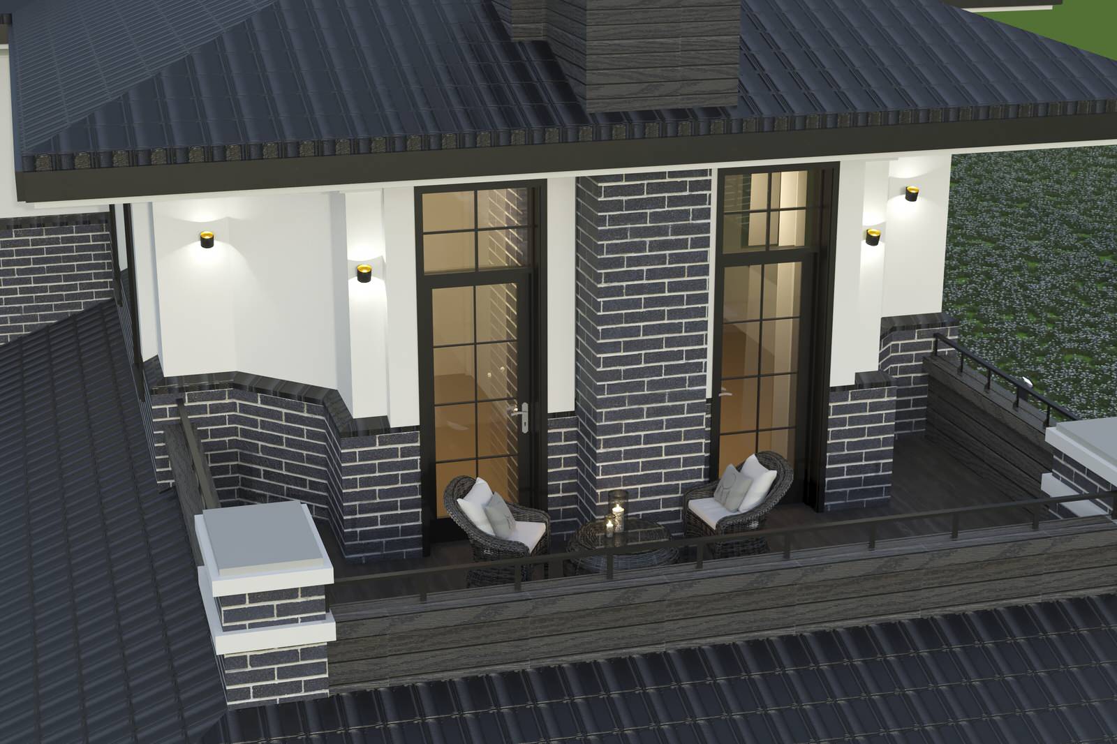 ИНДИВИДУАЛЬНЫЙ ЖИЛОЙ ДОМ Проект создан: 06/2018 Общая площадь: 272,35 м2