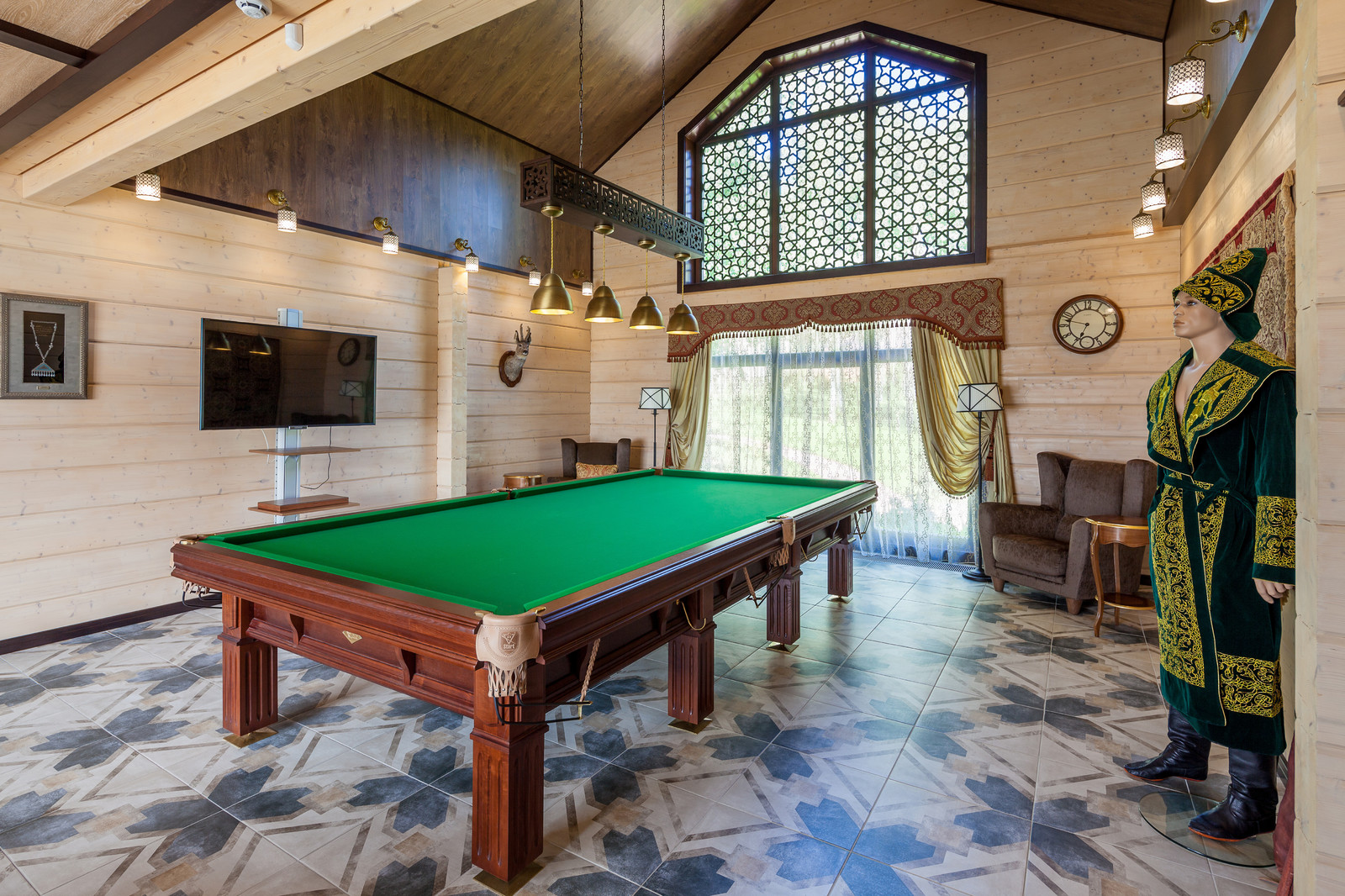 Интерьер гостевого дома с баней в Нижегородской области