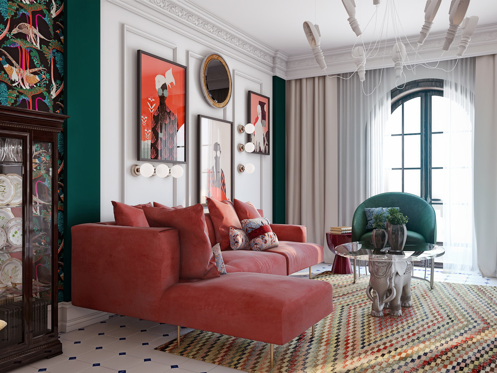 Гостиная. Квартира в Испании