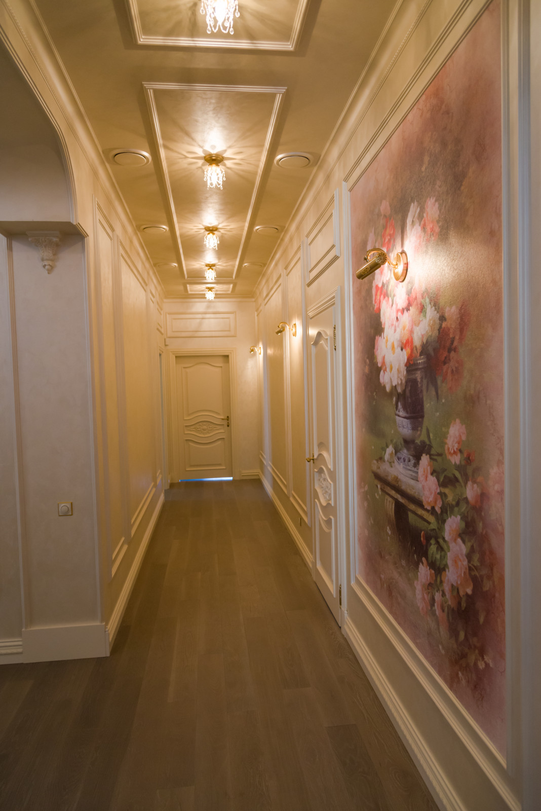 Интерьер дома в классическом стиле (500 кв м)