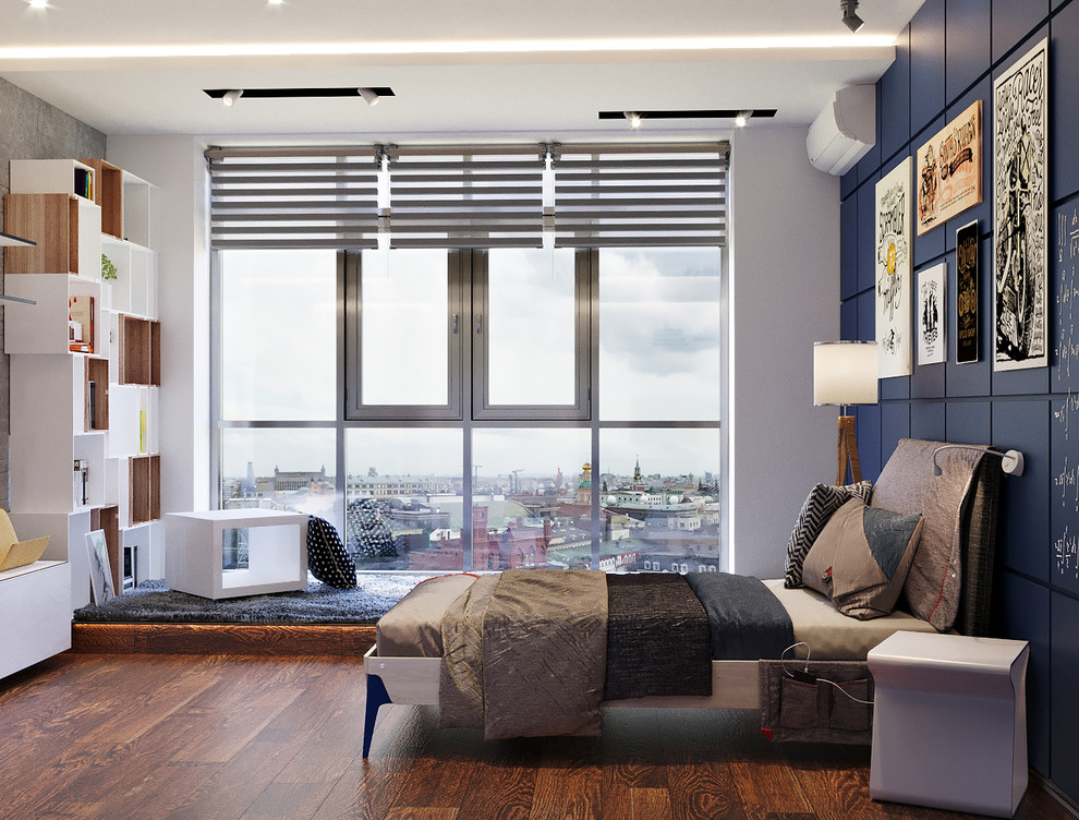 Обложка проекта: Дизайн-проект детской для подростка 14 кв.м.