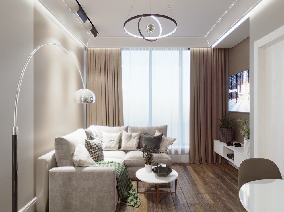 Современный стиль в ЖК "123"