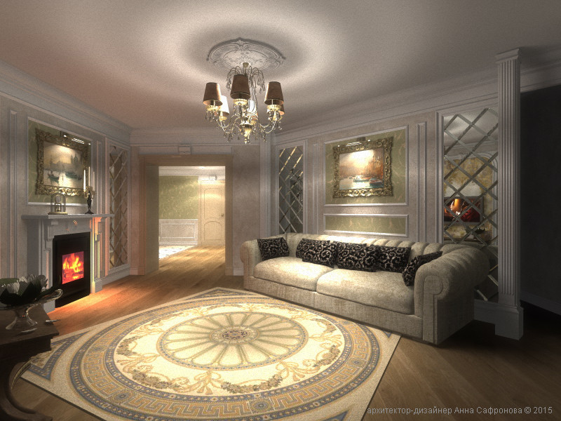 Интерьер двухкомнатной квартиры