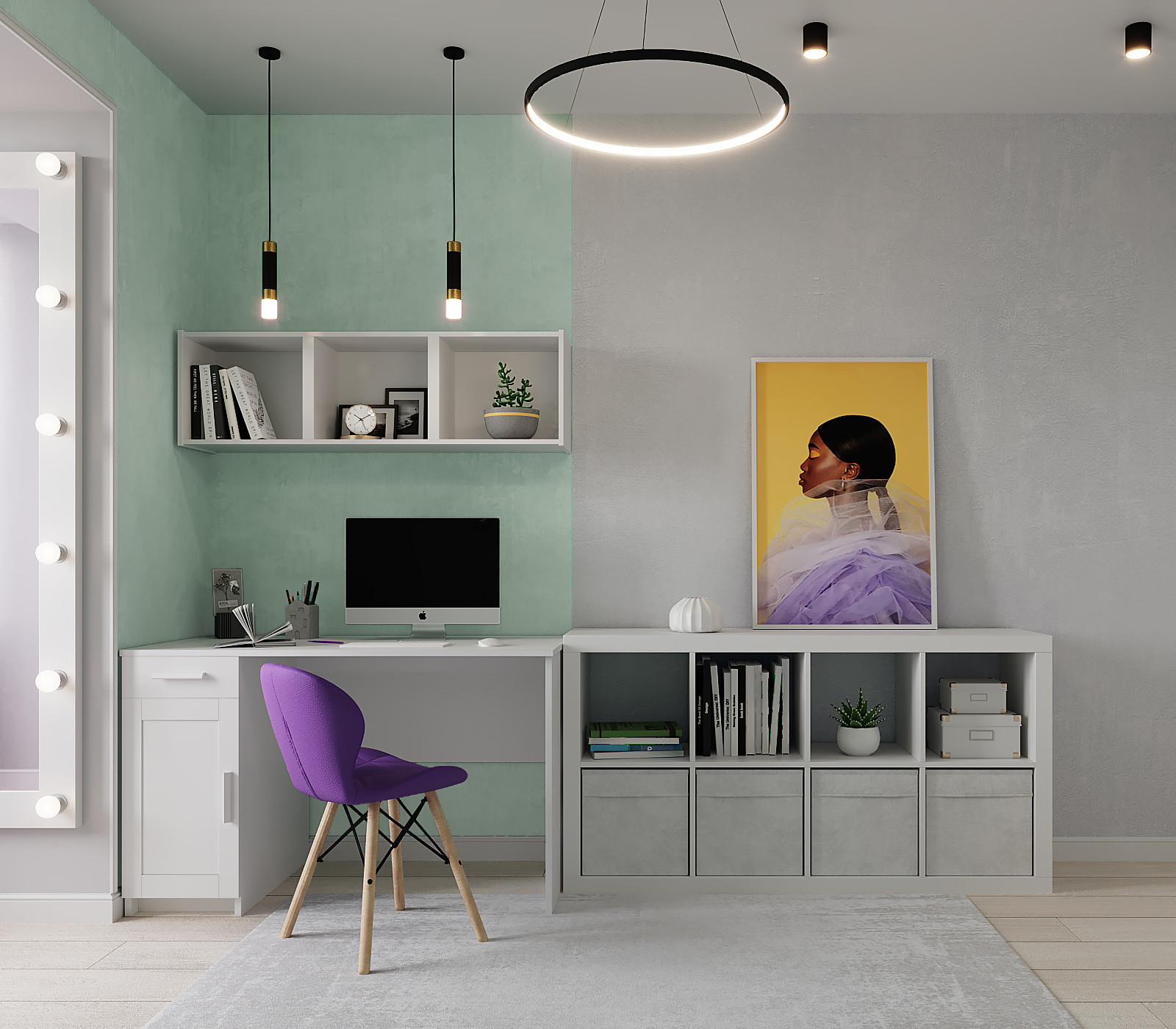 Квартира с весенним настроением