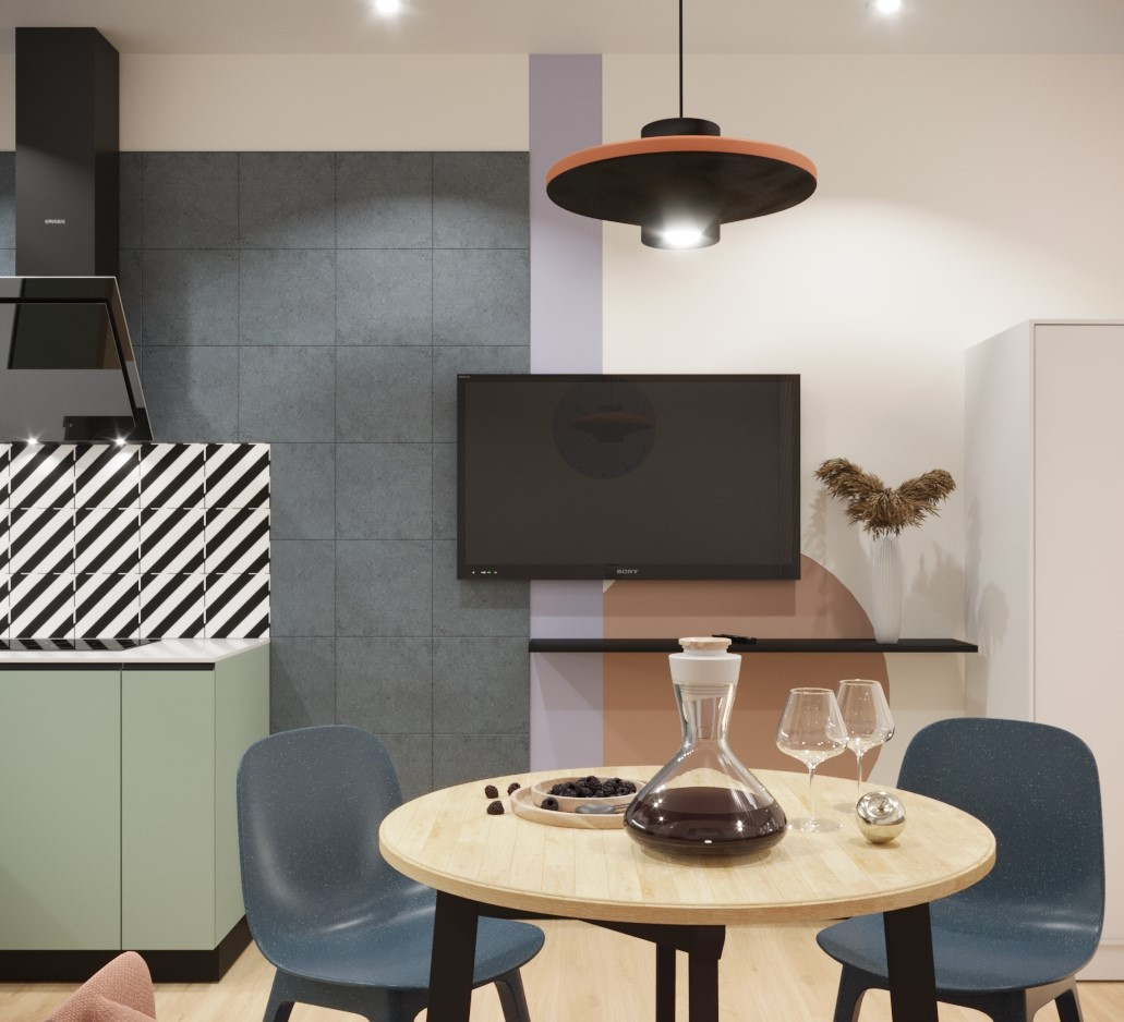 Кухня-гостиная в проекте Energy_Up