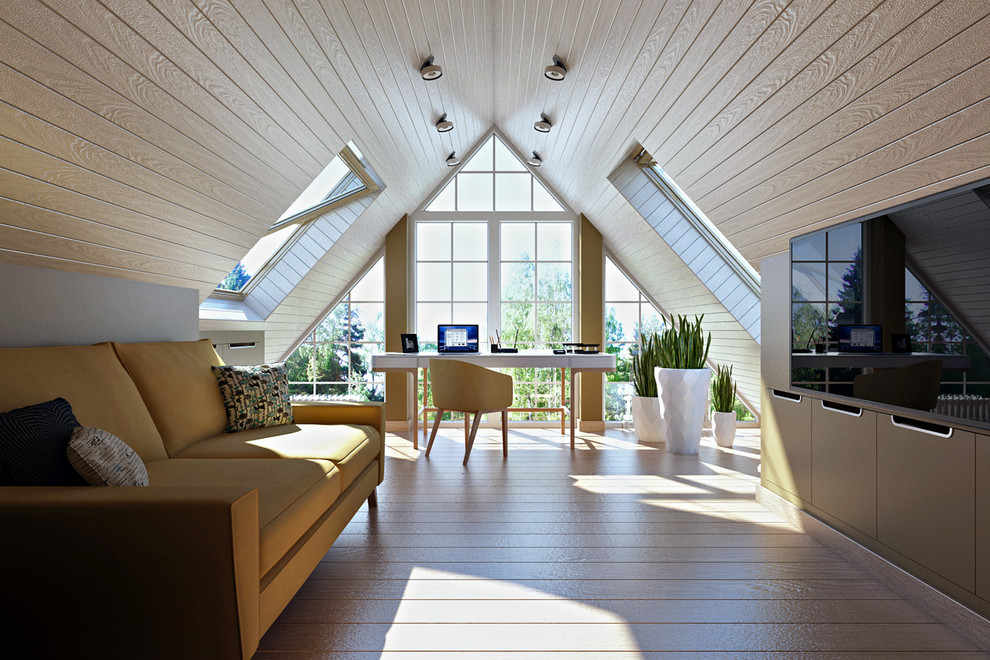 Дизайн интерьера загородного дома в КП "Витязь"