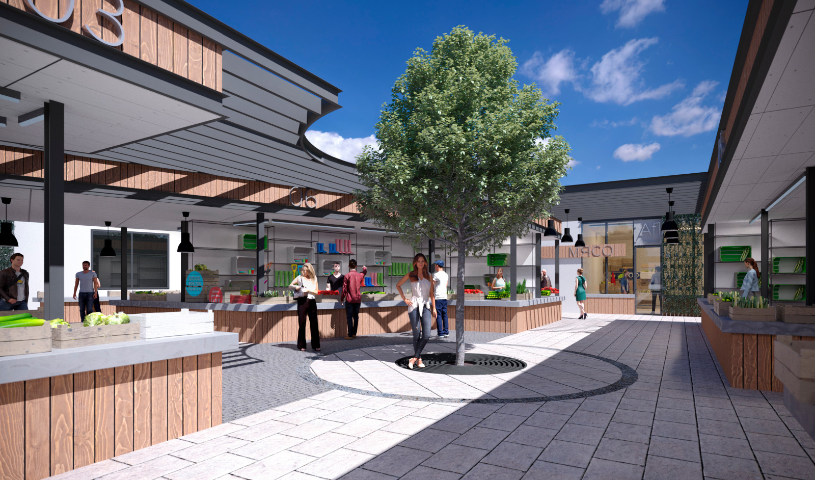 Рынок в Хаджохе