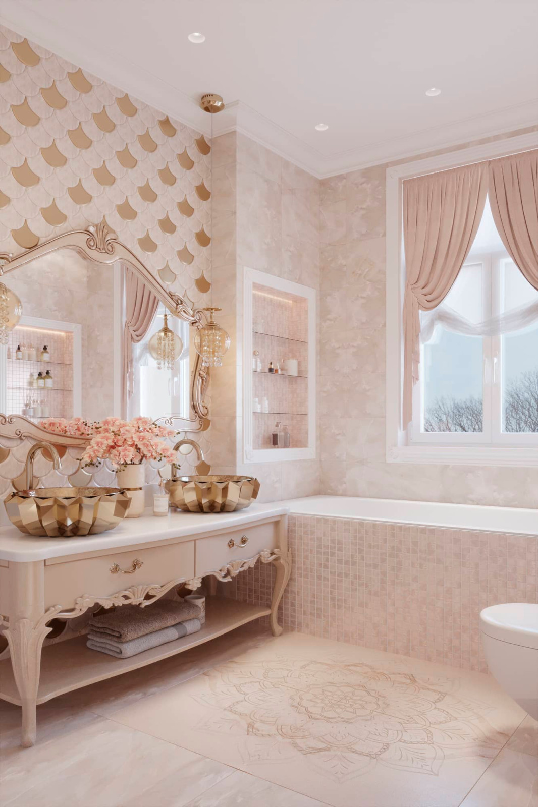 Дизайн и ремонт таунхауса в ЖК «Николинские ключи» — Роскошь вне времени