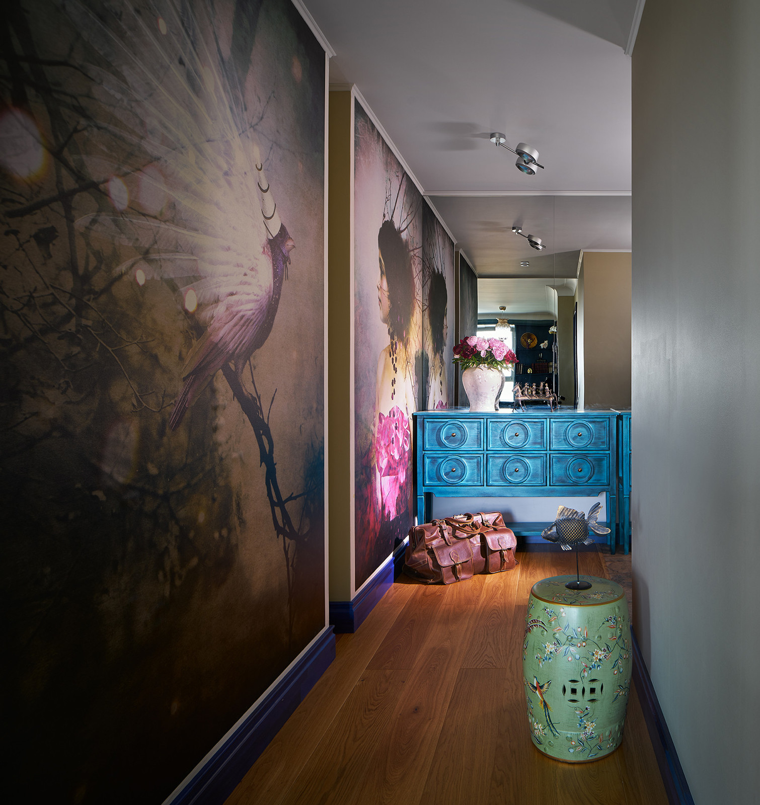 Houzz тур: Очень яркая квартира в Екатеринбурге