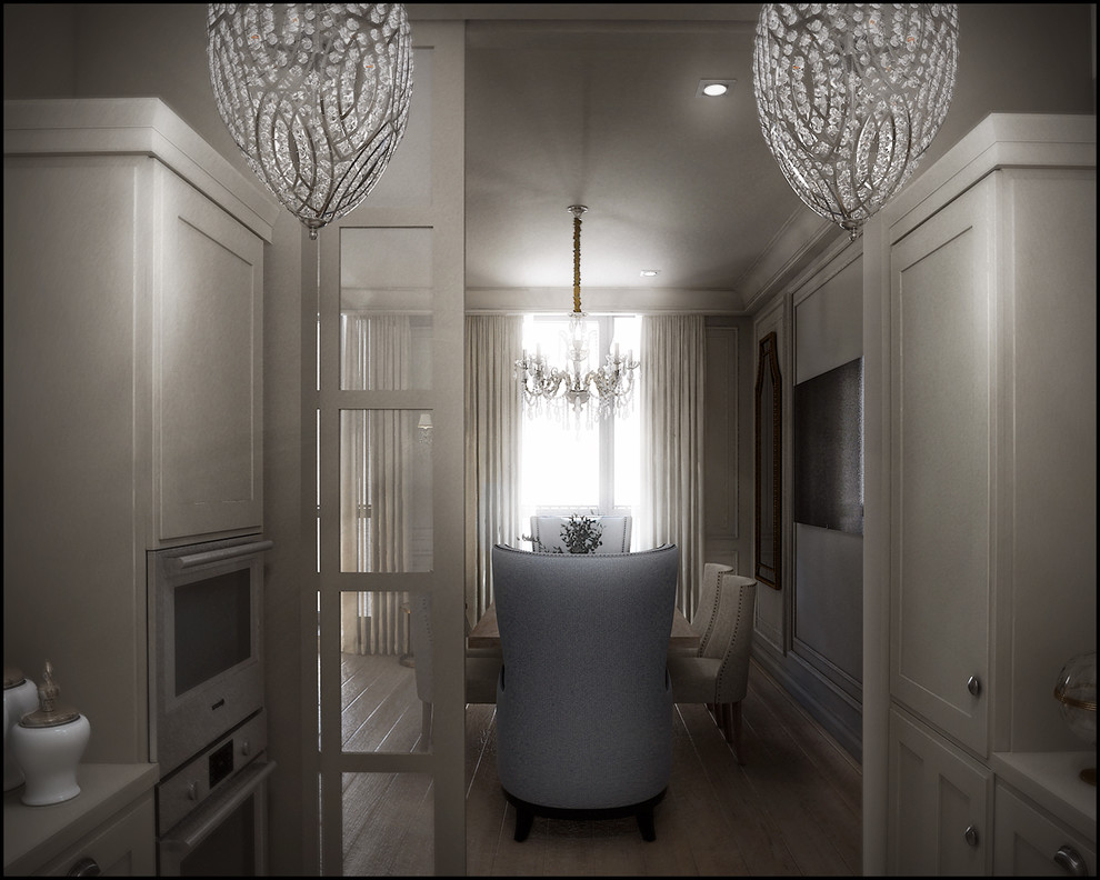 Проект интерьера трехкомнатной квартиры ЖК "AFI-Residence"