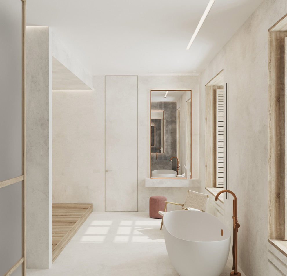 Квартира 140 м в стиле минимализм на Арбате