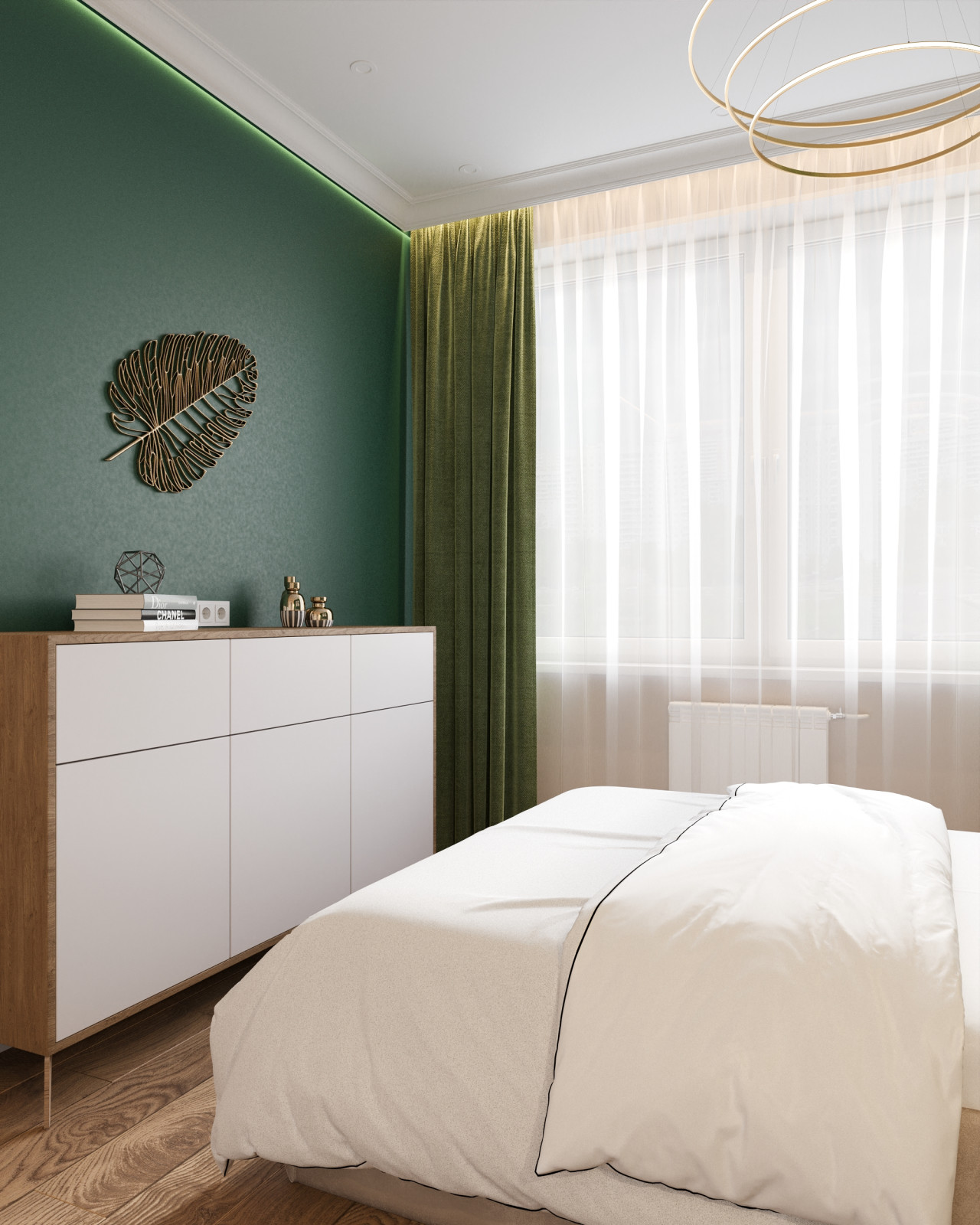 Трехкомнатная квартира 63 м² для семьи с ребенком в ЖК Дмитровское