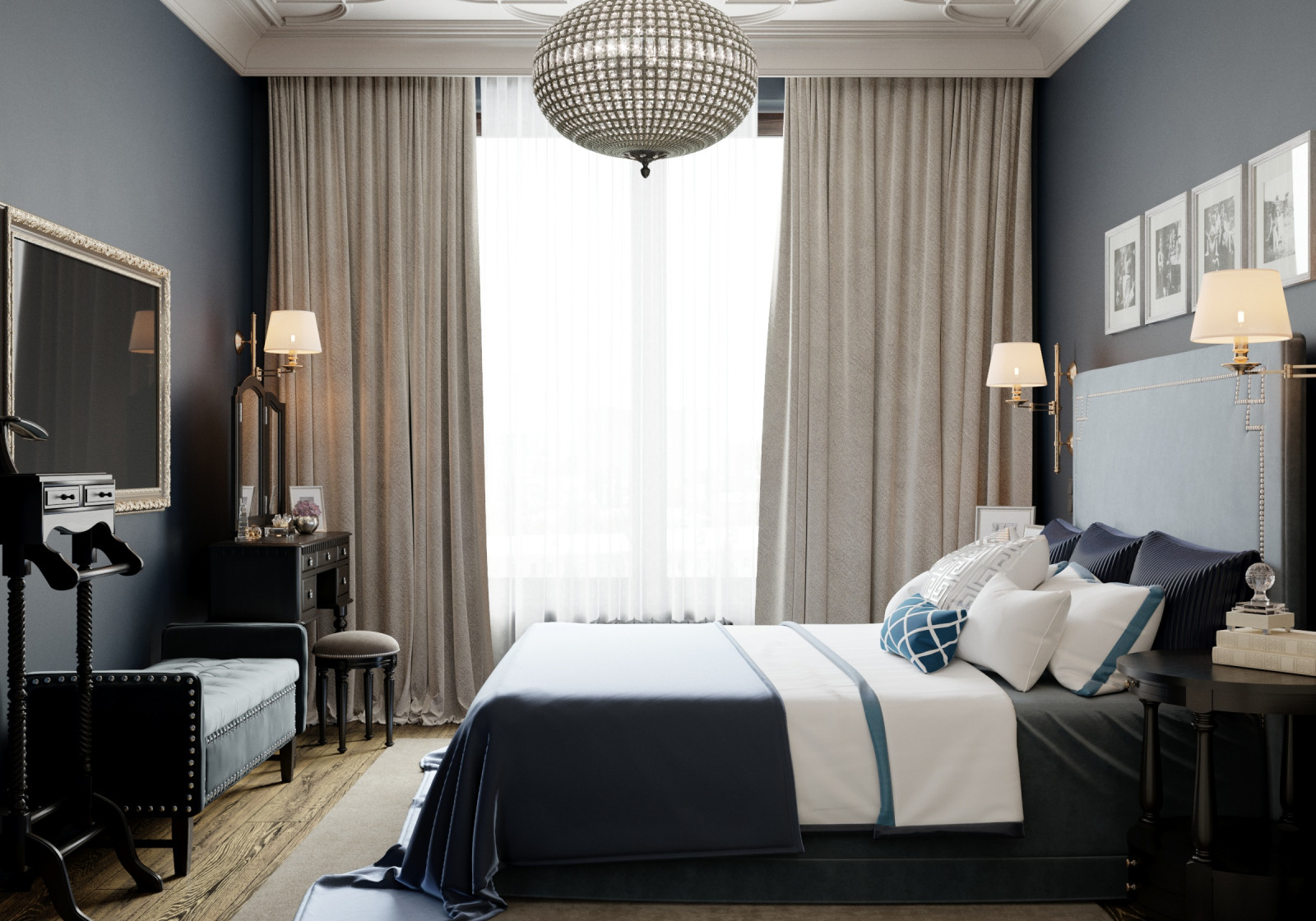 Квартира 200 м² в ЖК "Крестовский de luxe"
