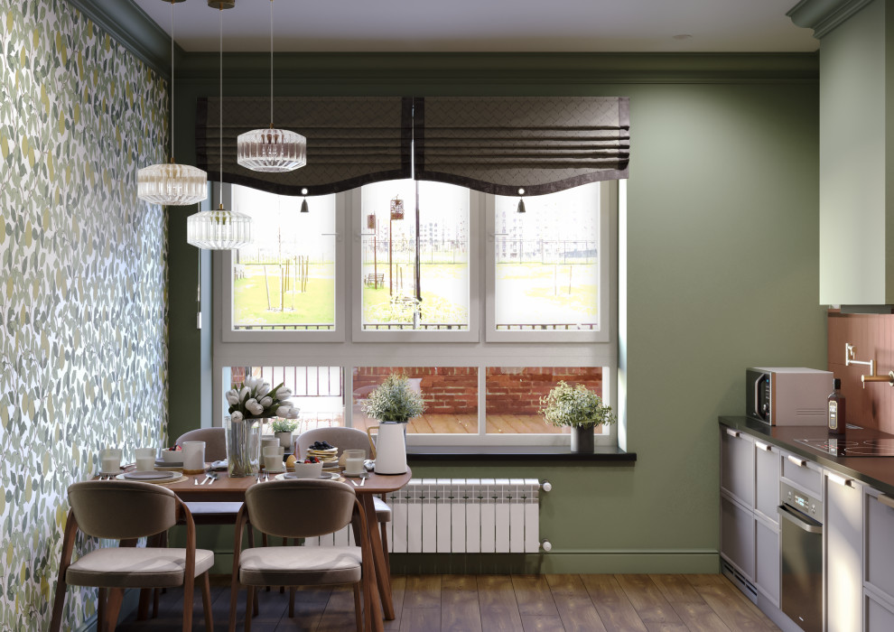 Эклектика в насыщенных оттенках