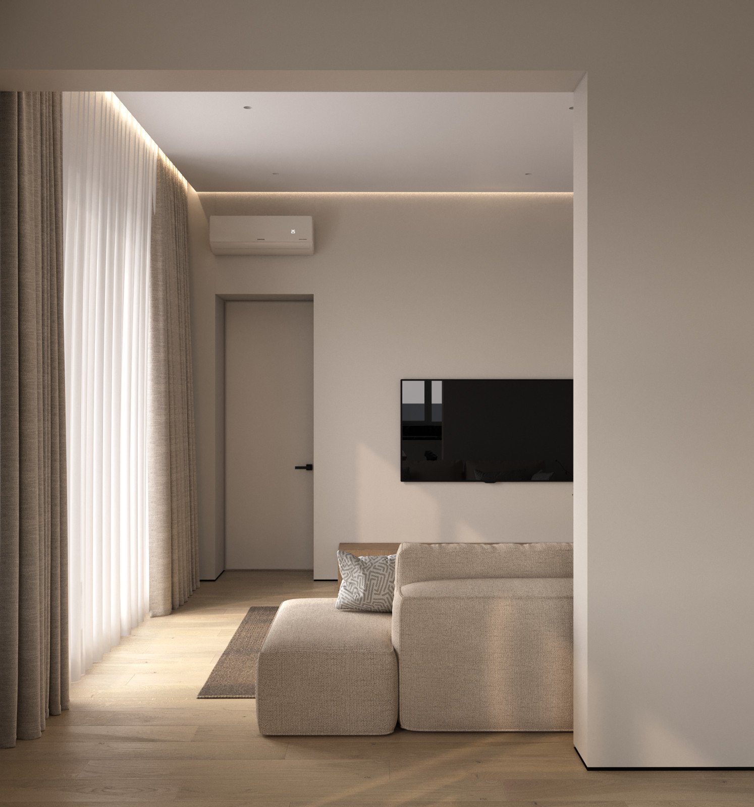 Коттедж в Мытищах, д. Шолохово — современный стиль с элементами минимализма