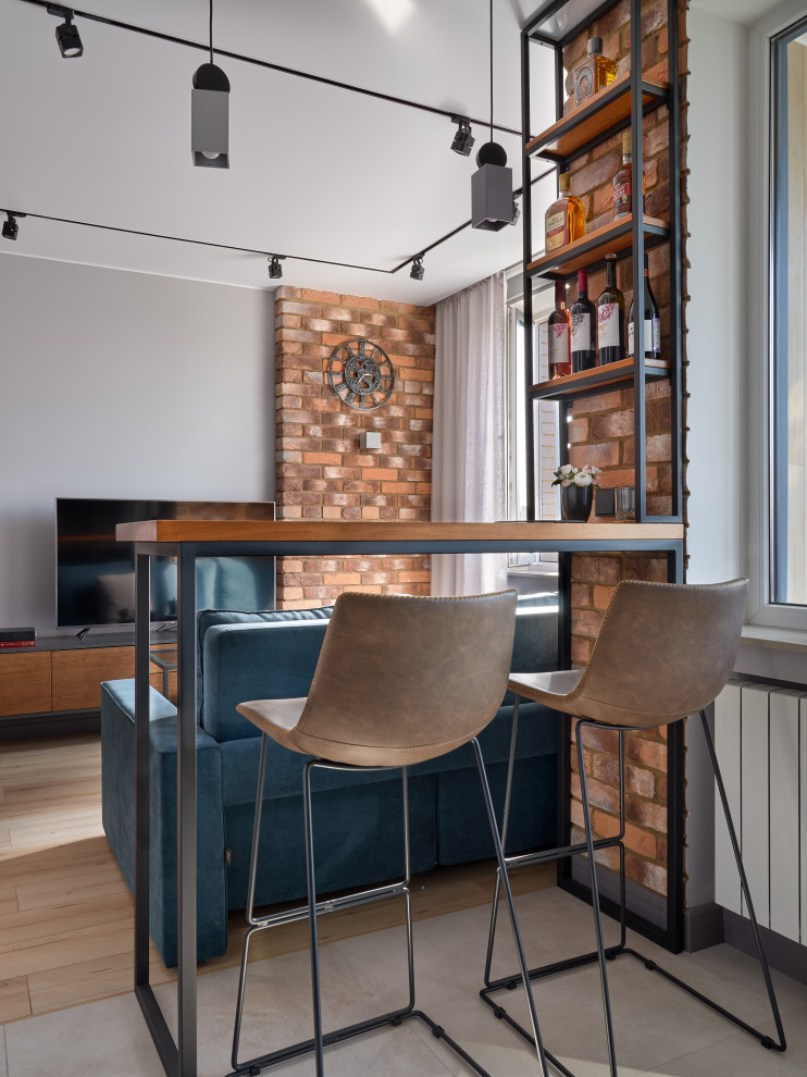 Современный лофт. ЖК Новое Медведково, 64м2