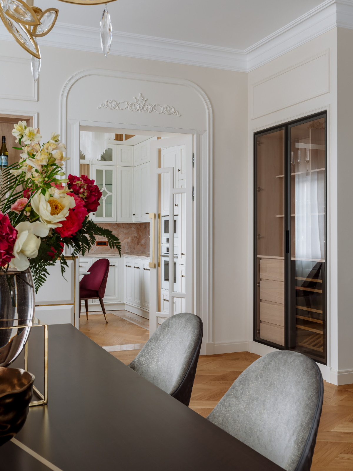 Стилизация квартиры в КП Довиль