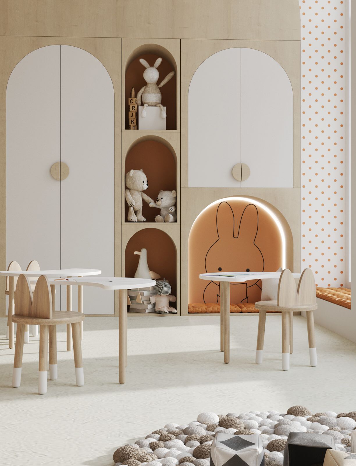 Kindergarten: The Interior Design That Sparks Joy in Little Hearts