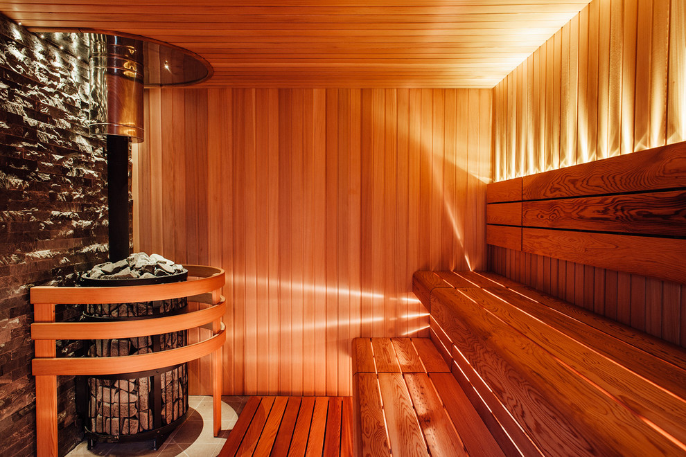 Русская парная из канадского кедра.