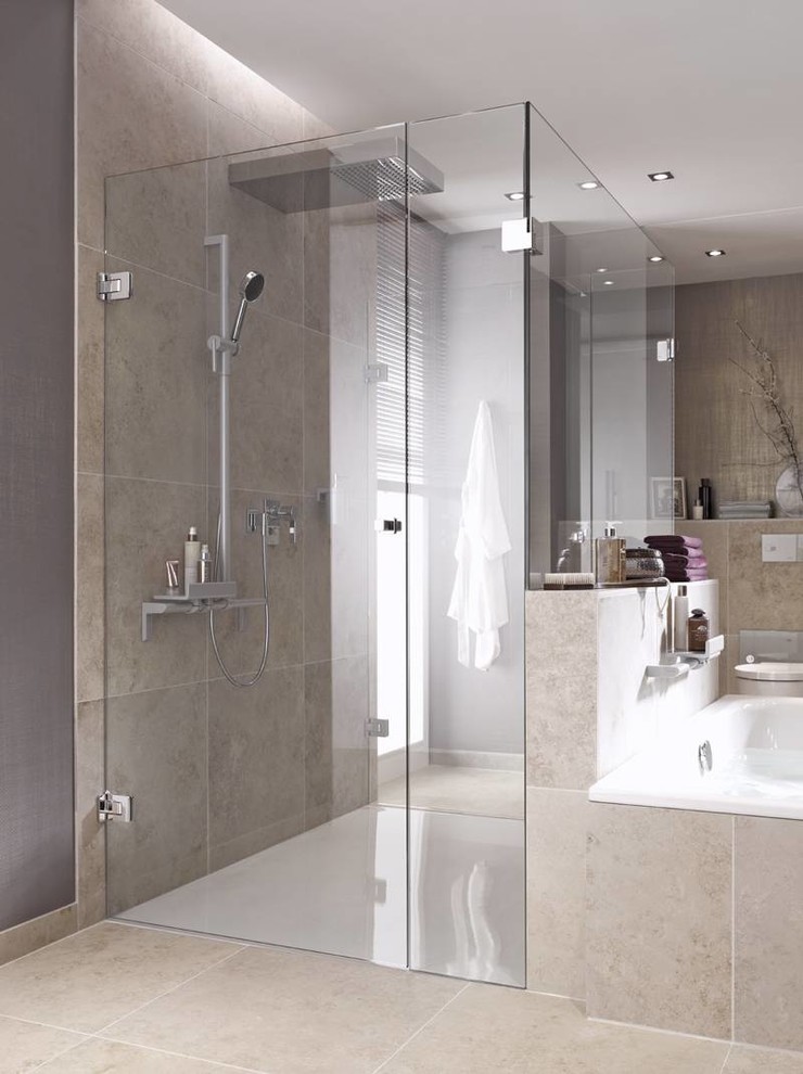 Фурнитура Agitus M для распашных душевых дверей MWE из Германии.