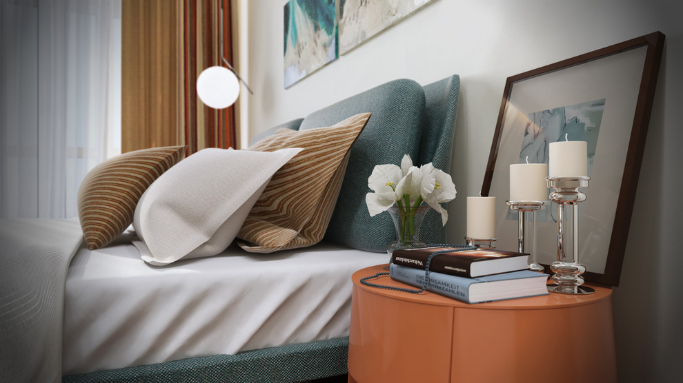 Квартира в стиле 60-х годов, площадью 70 кв.м.